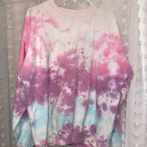 ARIANA GRANDE GIAW TIE DYE SWEATSHIRT